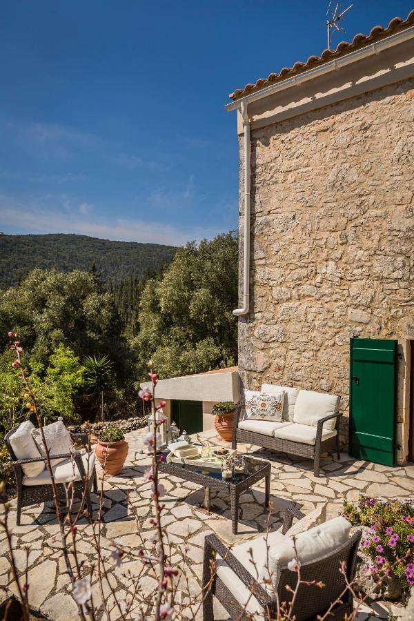 Traditional Stone House Anofli 1843 Fiskardo Kefalonia מראה חיצוני תמונה